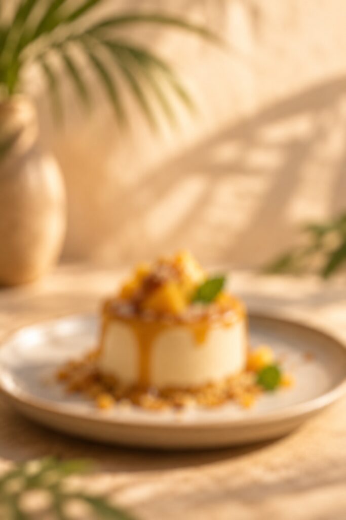 Blurred dessert category placeholder